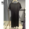 P&X设计师女装夏季 针织连衣长裙  824208266B 黑色 商品缩略图1