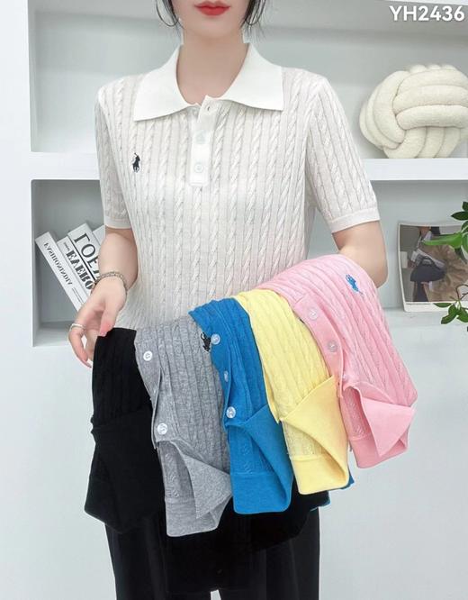 女反领马毛上衣D4205 商品图0