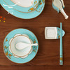 永丰源 西湖蓝91头餐具套装 家用碗盘碟勺中式 10人位 商品缩略图3