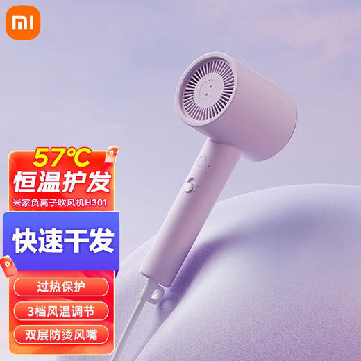 小米 米家负离子吹风机H301 商品图0