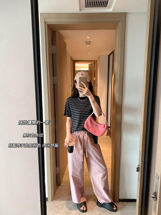 max mar*针织条纹短袖 10%silk 真丝＋70%lyocell莱赛尔（天丝）＋20%cotton棉 商品图9