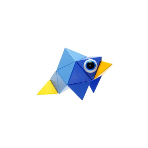 TRIDO磁力艺术积木进阶版  几何磁性变形儿童益智玩具男女孩 商品图2