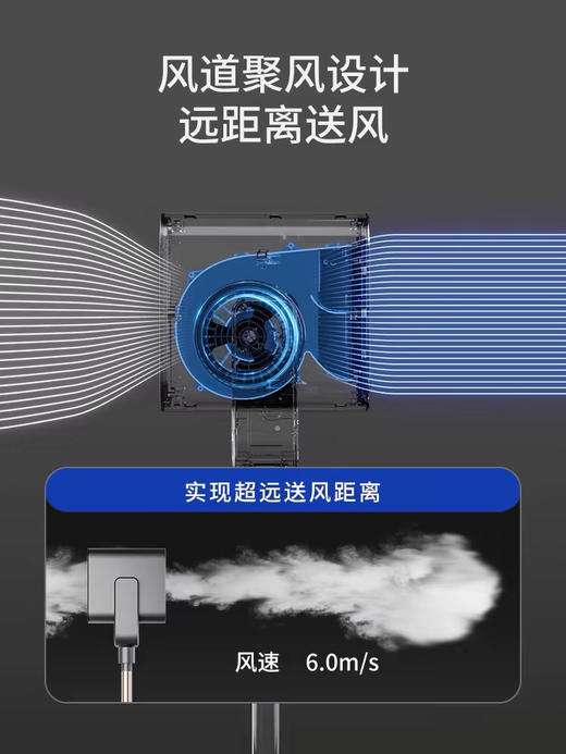 西屋无叶风扇负离子净化空气循环扇语音家用音超静2024新款落地扇 商品图2