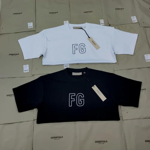 高街潮牌FOG第八季主线系列FG字母镂空印花款纯棉宽松短袖T恤 商品图4