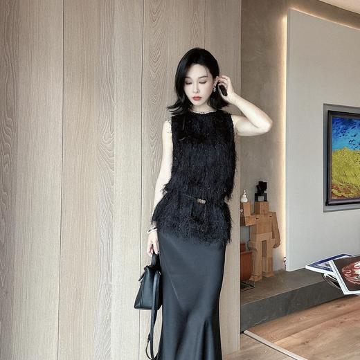 PIANAI冷小姐# 百搭黑色可调节金属扣腰带 商品图2