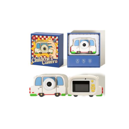 Mobee莫贝炫咔相机 2023年全新版本 儿童数码相机 玩具 卡通硅胶外观 前后4000万像素双摄像头 儿童玩具相机 商品图0