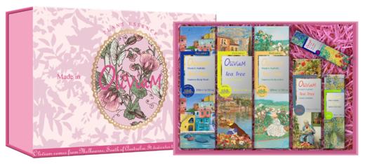 中欧班列精选】Oliviam澳莉维亚澳洲进口浪漫意象茶树洗护沐系列2件/3件4件/6件套礼盒礼品节日送礼 舒缓肌肤,清洁,保湿,去角质 商品图2