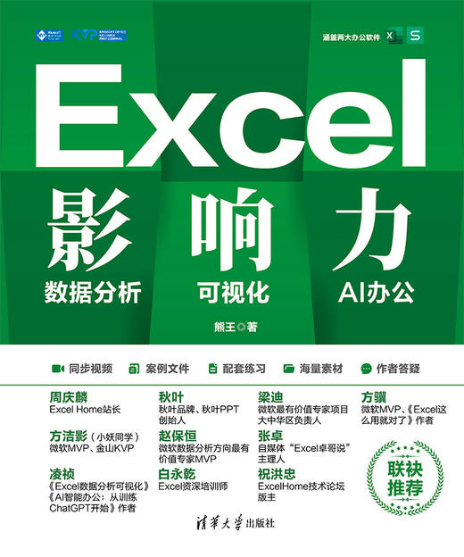 Excel影响力：数据分析·可视化·AI办公 商品图0