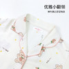 【商场同款】熳洁儿 女士梭织家居服开衫短袖短裤套装可爱卡通少女印花24203008 商品缩略图2