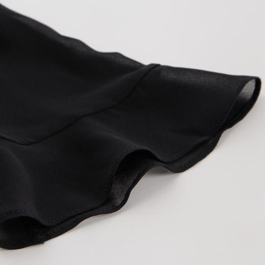 PF8J3斯尔丽2024新款改良版宽松飘逸雪纺薄透配印花内搭两件套连衣裙 商品图5