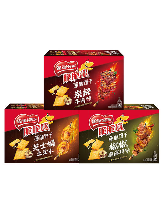 雀巢脆脆薄脆酥脆饼干休闲零食80g/260g 商品图6