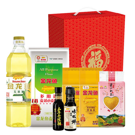 金龙鱼 米油调味小规格套餐 七件套 CX80-03 商品图0