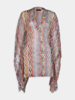 MISSONI - Short Cover Up - Multicolor Red Tones - 女装 - 上衣 - 红色 商品缩略图0