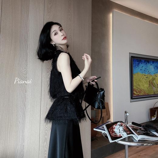 PIANAI冷小姐#必囤！！！类醋酸 凉感多色百搭小鱼尾半裙 性价比真高！ 商品图4