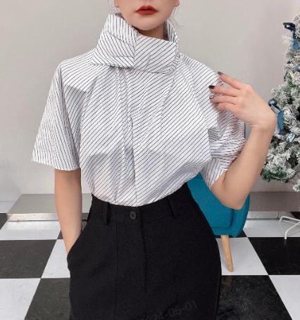 S1臣禾领结立体廓形上衣 9172820526 商品图0