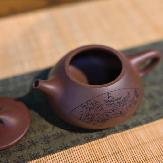 羽诗制造出品 四明风韵紫砂壶壶承礼盒套装 商品图2