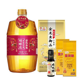 金龙鱼+胡姬花 米面油调味套餐 4件套 CX100-01