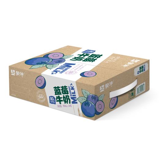蒙牛190ml蓝莓味爱克林牛奶 *16袋/箱 商品图2