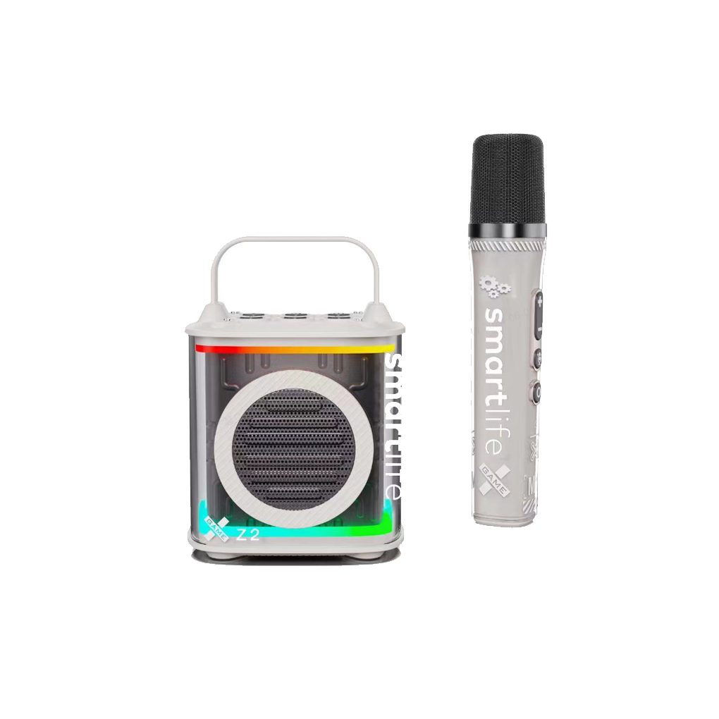 DOMIGO生活一号Z2 K歌蓝牙音响+两支话筒