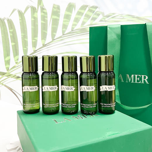 【直播间领40元券再下单】LA MER 海蓝之谜 精粹水 中样 30ml*5（送礼盒礼袋） 播 商品图3