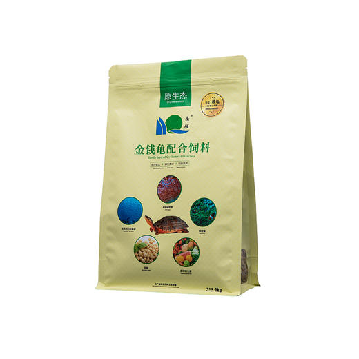 南强金钱龟专用饲料龟粮 宠物颗粒型龟饲料龟龟粮金龟粮1公斤 商品图4