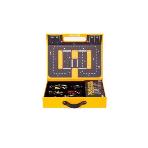 mobee莫贝合金摩托车礼盒套装仿真机车模型儿童3岁男孩玩具三岁   六一礼物 机车礼盒 6辆系列 商品图0