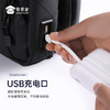 【防水耐磨  usb充电 分层收纳】魔术贴通勤双肩包 商品缩略图4