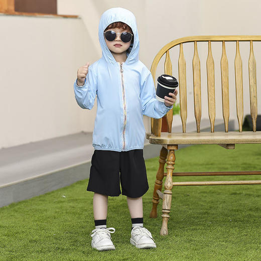 【29.9到手 A类标准】儿童冰丝防晒衣丨夏季防紫外线UPF50+ 最大穿到160码 商品图3