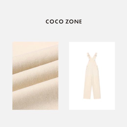 COCO ZONE 时尚百搭牛仔背带裤 23C18037 商品图2