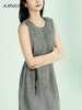 【商场同款】阿菁娜夏季新款无袖圆领显瘦连衣裙A30X112096 商品缩略图3