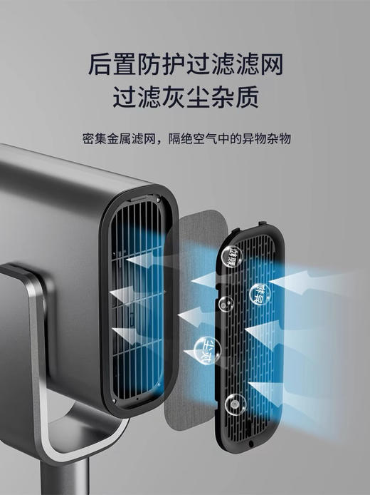 西屋无叶风扇负离子净化空气循环扇语音家用音超静2024新款落地扇 商品图3