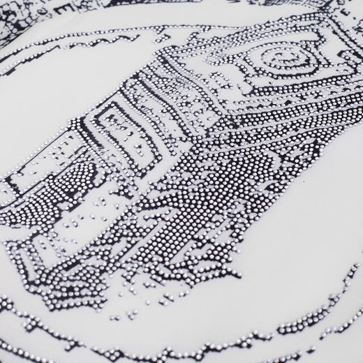 PF8H5斯尔丽2024新款韩版圆领H型显瘦高腰减龄时尚印花连衣裙 商品图5