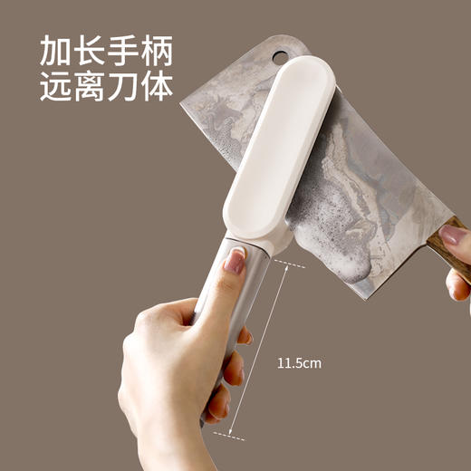 FaSoLa刀具清洁刷长手柄多功能厨房餐具刷子筷子盘子刀叉清洗神器 商品图3