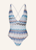 MISSONI - One Piece - Multicolor Blue Tones - 女装 - 连体泳衣 - 蓝色 商品缩略图0