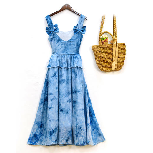 裁缝学苑AS252蝴蝶结露背劳拉裙连衣裙纸样女装无袖打板图纸 商品图1