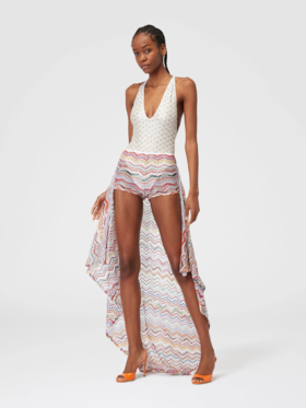 MISSONI - Long Skirt - Multicolor Red Tones - 女装 - 裙子 - 红色