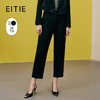 EITIE爱特爱春季新款高腰纯色显瘦通勤百搭干练裤子7305001 商品缩略图0