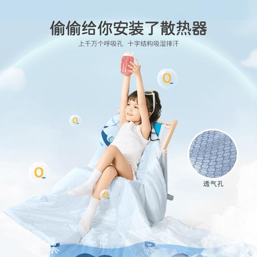 匹鲁儿童空调被针织桑凝丝夏季薄款宝宝盖毯可机洗新生婴儿夏被子 XHR 商品图3