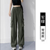 速干工装裤女裤子2024新款冲锋小个子阔腿夏季冰丝薄款登山运动裤 商品缩略图13