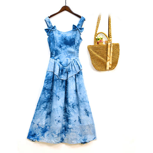 裁缝学苑AS252蝴蝶结露背劳拉裙连衣裙纸样女装无袖打板图纸 商品图5