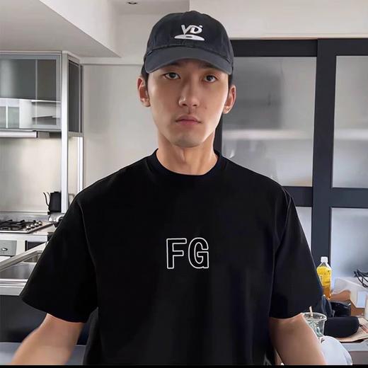 高街潮牌FOG第八季主线系列FG字母镂空印花款纯棉宽松短袖T恤 商品图3