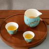 永丰源夫人瓷西湖蓝6头旅行茶具 露营茶具快客杯便携式茶具礼盒装 商品缩略图2