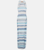 MISSONI - Long Dress - Multicolor Blue Tones - 女装 - 罩衫 - 蓝色 商品缩略图0