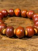战国红双色玛瑙鼓珠手链，顺丰包邮 商品缩略图5