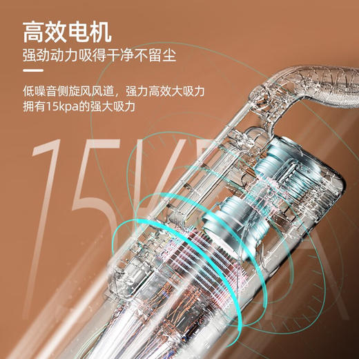【小家电】龙的吸尘器家用有线手持推杆除尘机 宠物吸尘器车载清洁机 LD-XC040A HF 商品图7