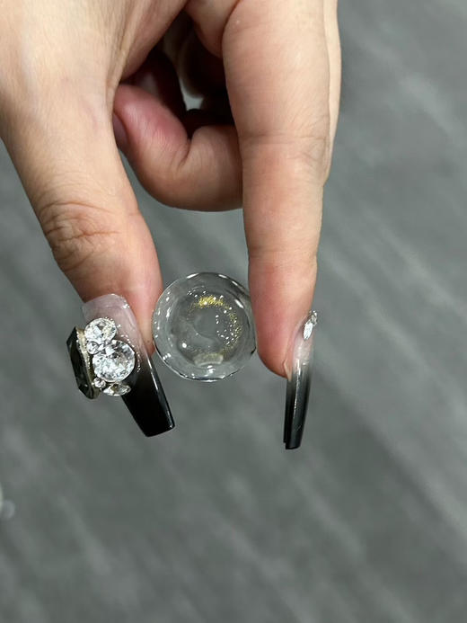 【日抛和月抛双版本】金箔灰 jellydoll  | 中直径14.2 着色13.5参考值 |  金粉美瞳 商品图3