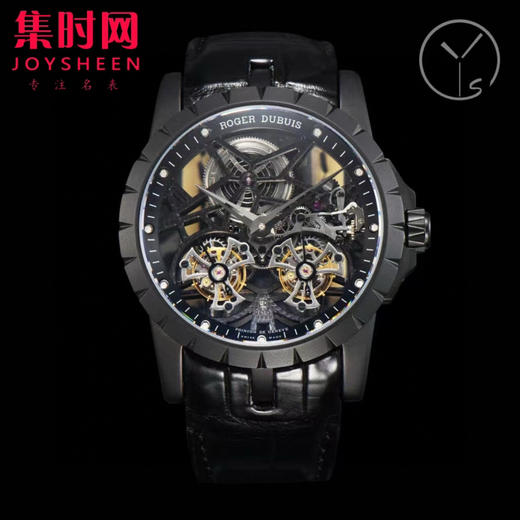 【贵重物品】ROGER DUBUIS罗杰杜彼 YS王者系列 镂空双飞行双陀飞轮 男士腕表 搭载两颗飞行真陀飞轮稳定运行 商品图0