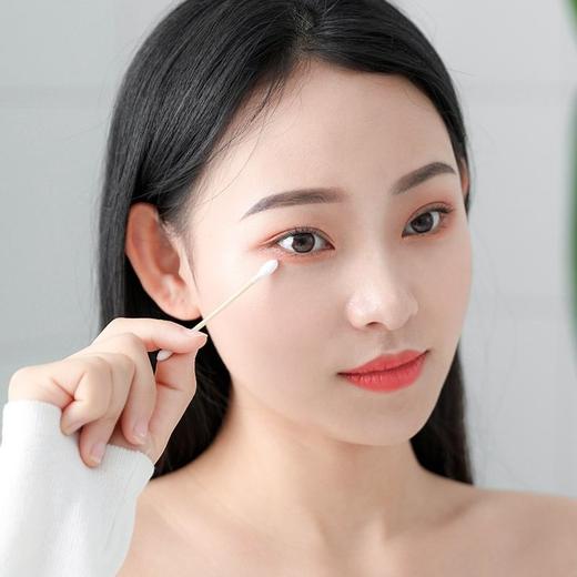 2000支棉签掏耳化妆用木棒棉花棒挖耳朵双头棉签棒一次性清洁棉棒 商品图5