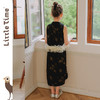 littletime女童新中式旗袍汉服套装2024夏季新款背心无袖套装裙 商品缩略图3
