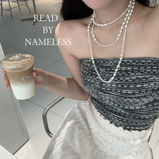 Read Nameless /弹力小香裹胸+打揽腰暗纹裙 商品图13